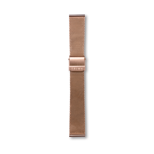 Rose Gold Mesh Super Slim - 16MM