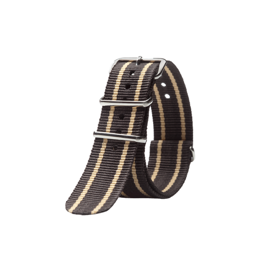Black Stripes Nato - 20MM