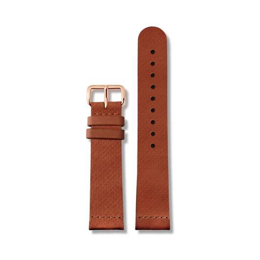Brown Dots Classic slim - Rose 18MM