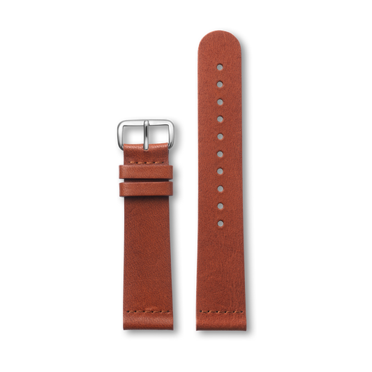 Brown Classic - Silver 20MM