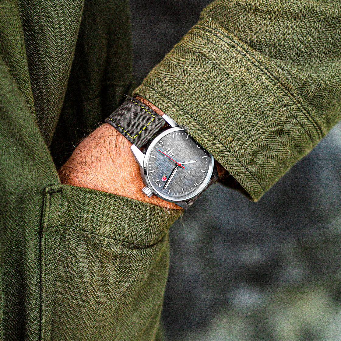 Hu39D Slate - Recycled Green