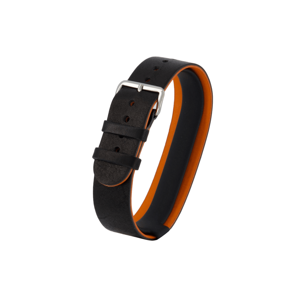 Black/Orange Mono - Silver 20 MM