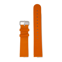 Orange Stitch - Silver 20MM