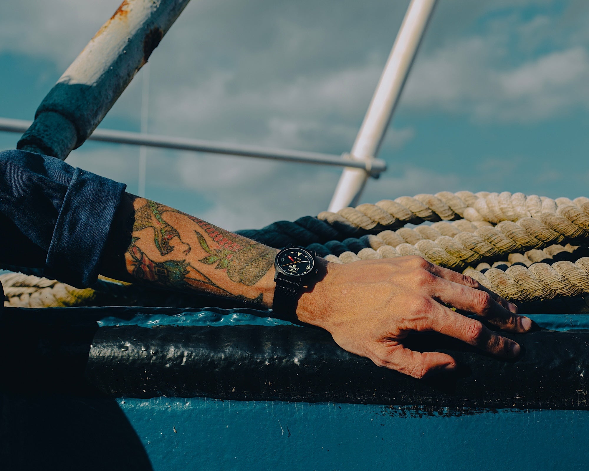 Triwa x Sea Shepherd collaboration watch