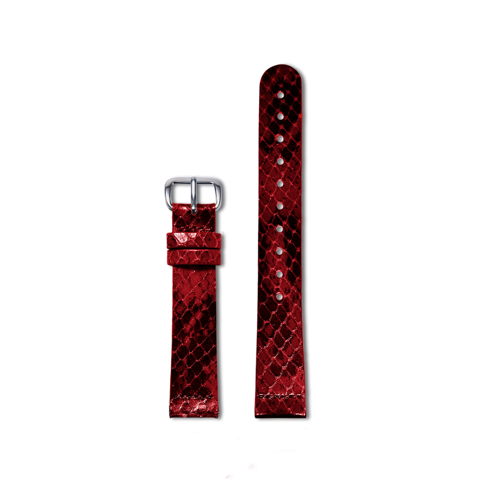 Reptile Red Super Slim - Silver 16MM