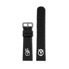 Recycled Black - Peace 20MM