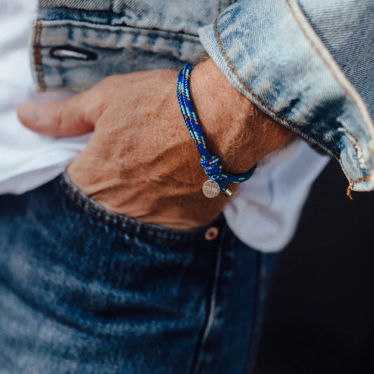 Ocean Plastic Bracelet - Deep Blue