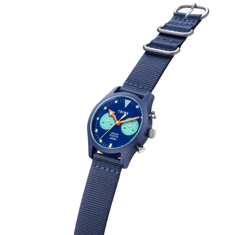 Ocean Plastic Timer Blue