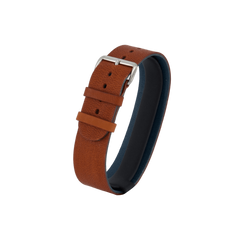 Brown/Blue Mono - Silver 20MM