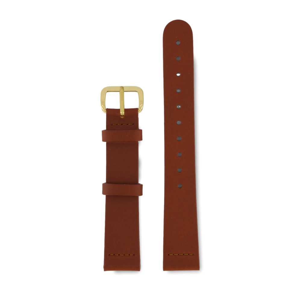 Brown Classic Super Slim - Gold 16MM