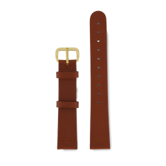 Brown Klassisk Super Slim - Gold 16MM