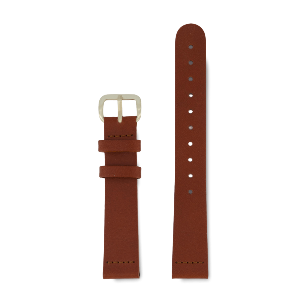 Brown Classic Super Slim - Light Gold Italian Leather 16MM
