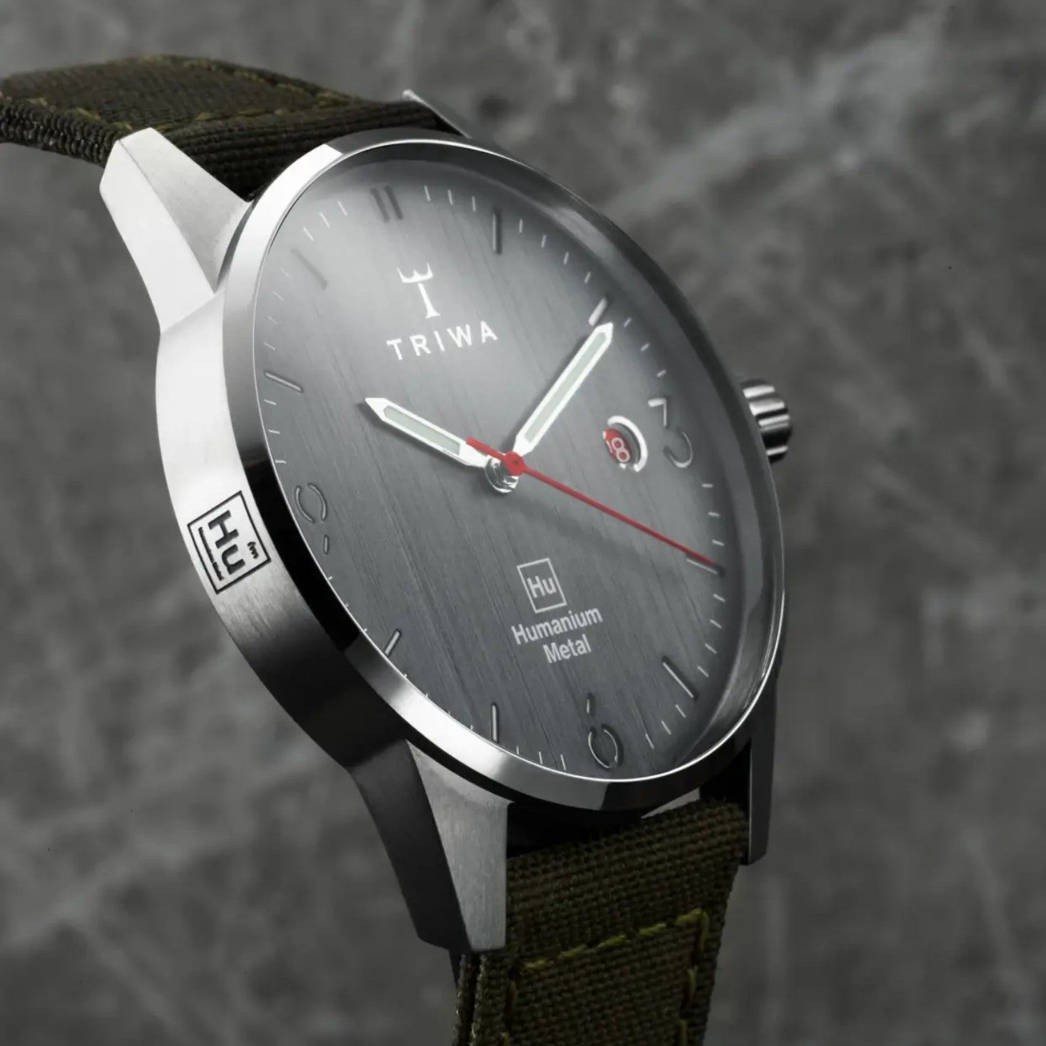 Hu39D Slate - Recycled Green