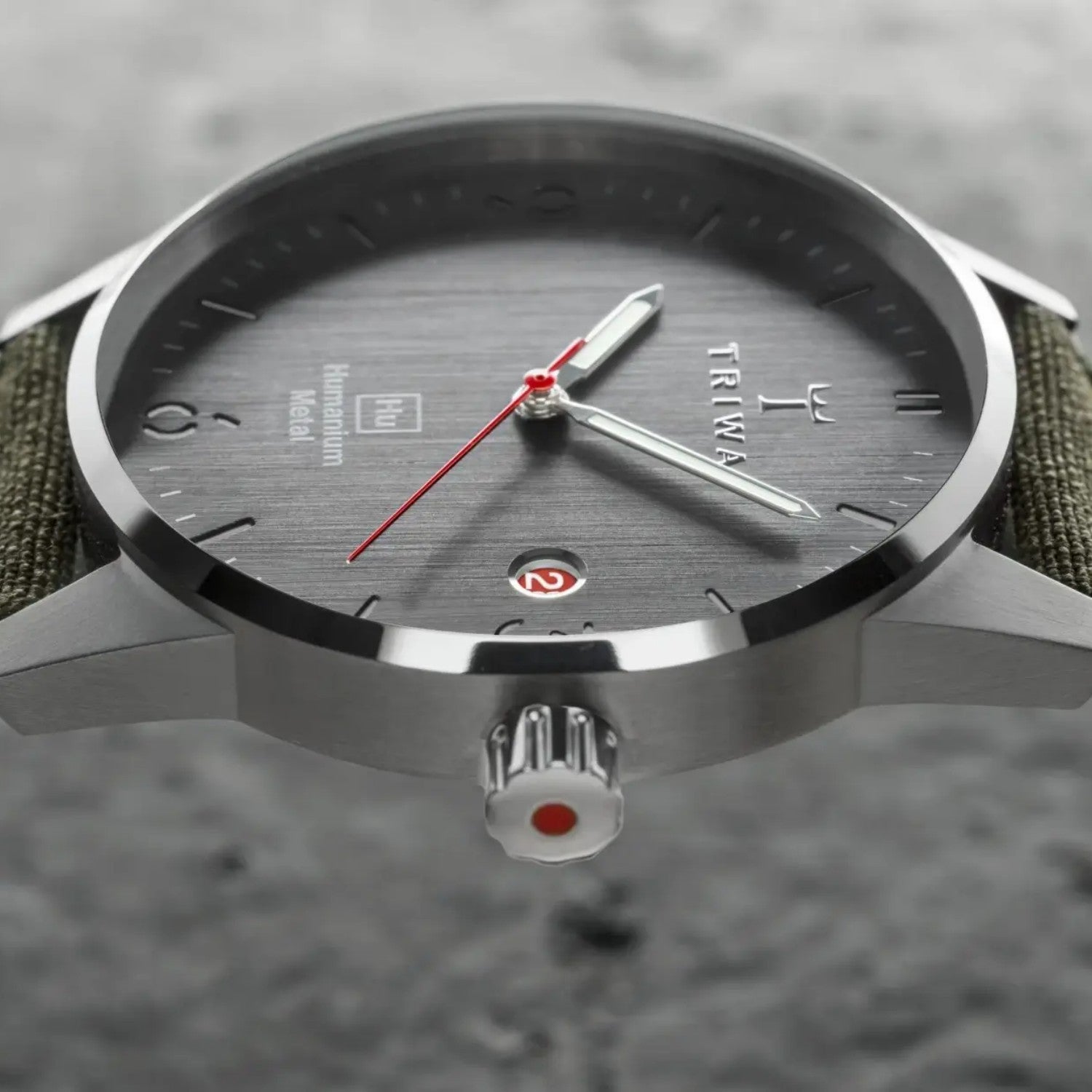 Hu39D Slate - Recycled Green