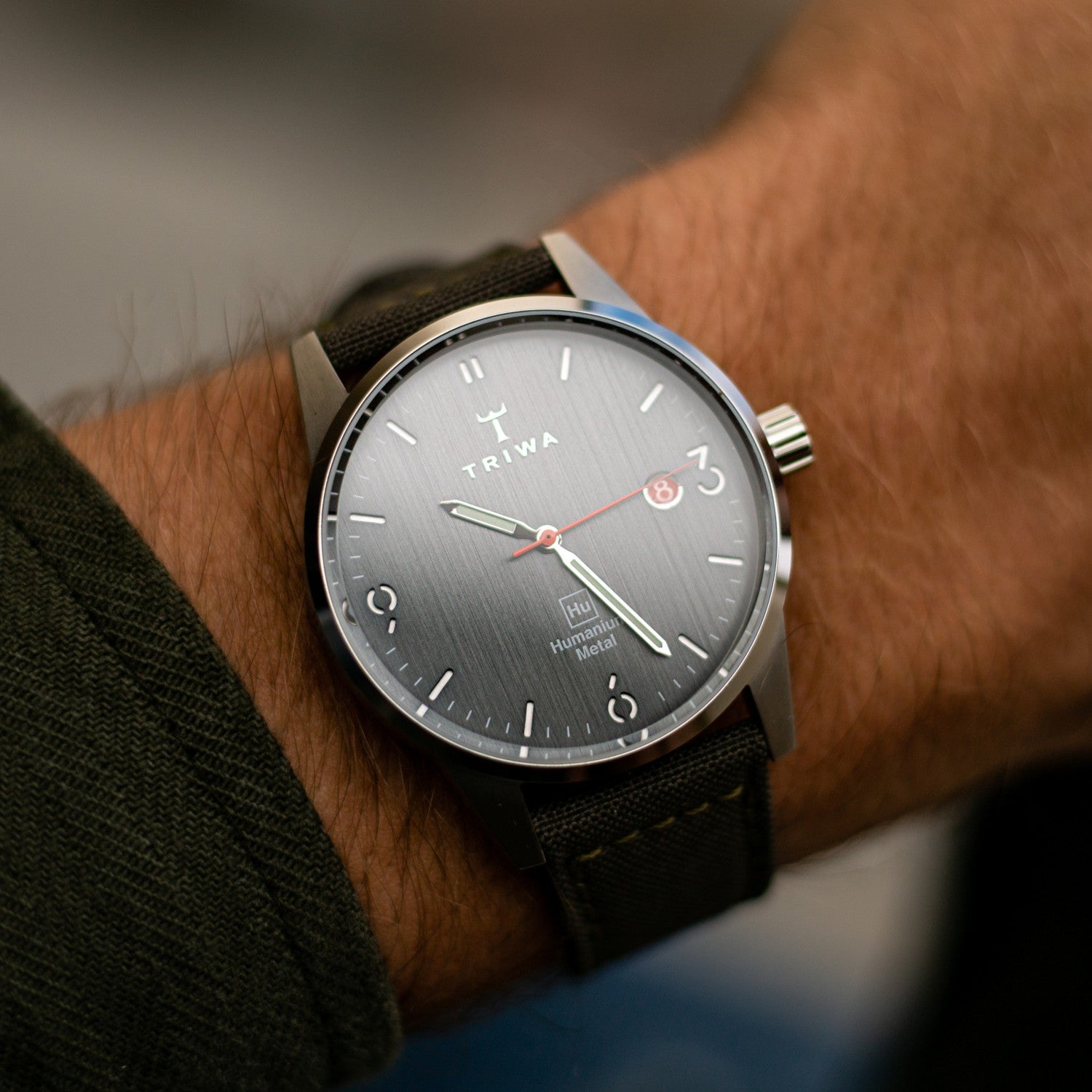 Hu39D Slate - Recycled Green