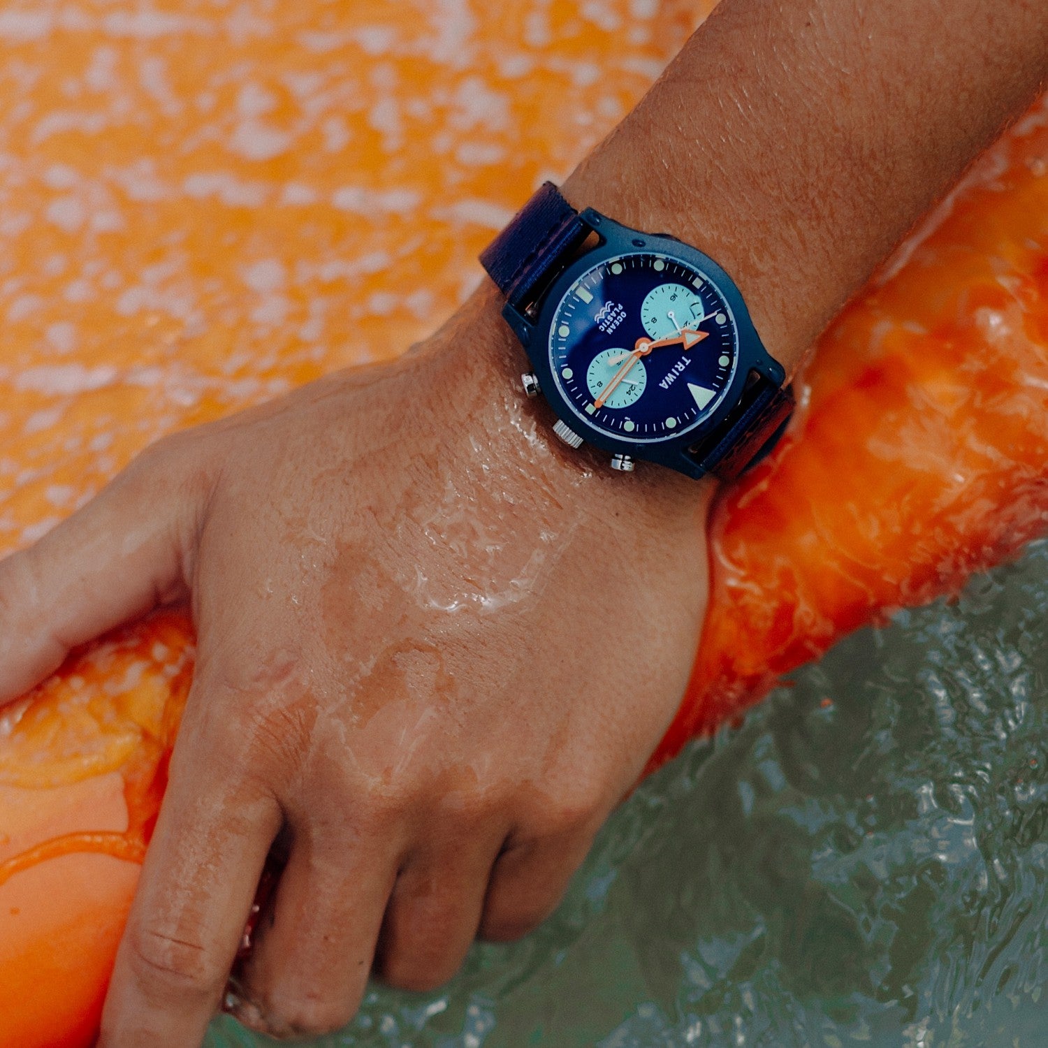 Ocean Plastic Timer Blue