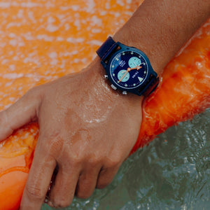 Ocean Plastic Timer Blue