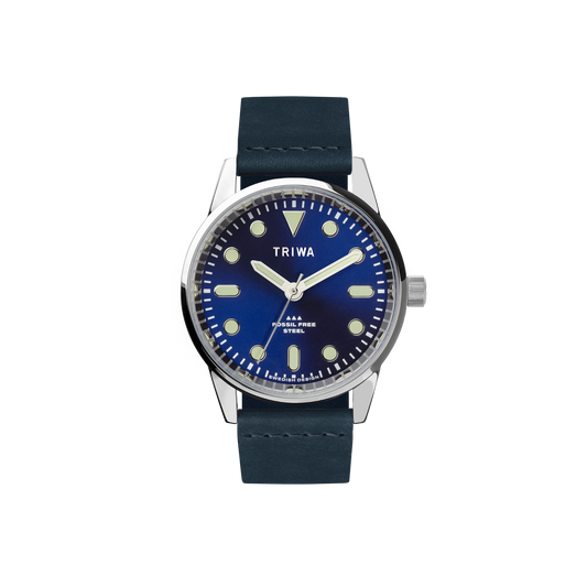 SSAB Fossil Free Steel - Navy Leather