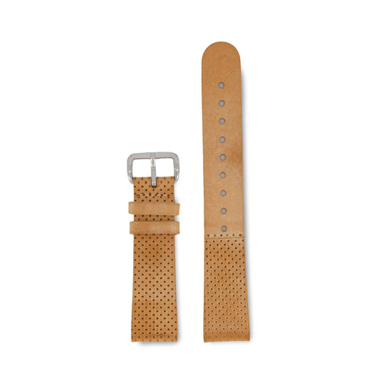 Tan Dots Classic Slim - Silver 20MM