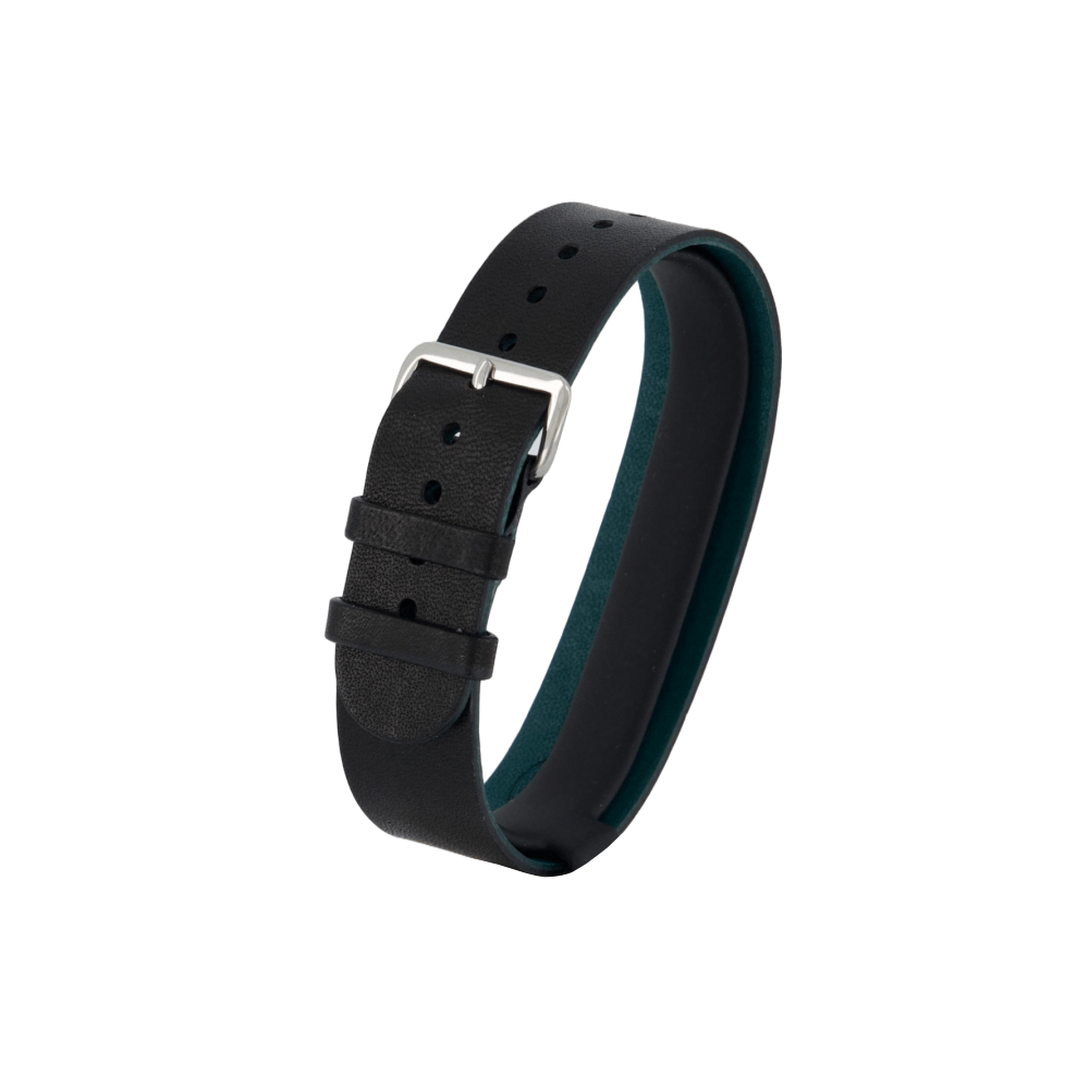 Black/Green Mono - Silver 20 MM